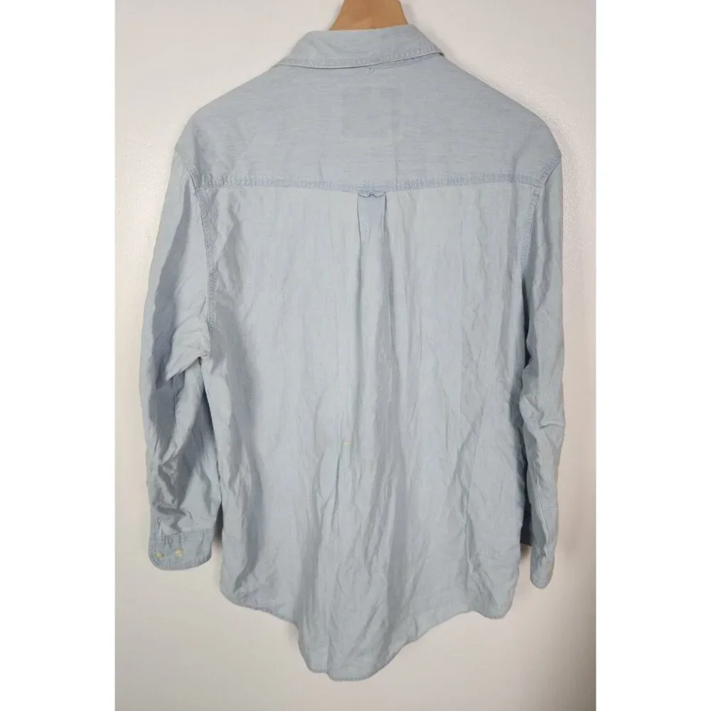 Vtg. Express Men's Sz. S Cowboys & Cactus Button Up Shirt - Picture 7 of 8